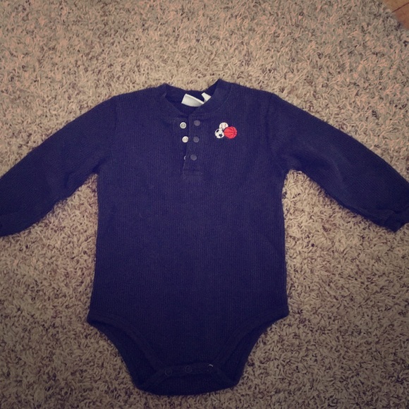 long sleeve thermal onesie baby